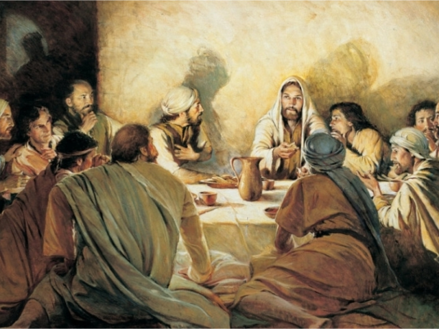 Jueves Santo en la Cena del Senor