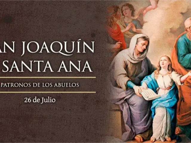 Santos Joaquin y Ana padres de la Virgen Maria 26 julio Sant Francesc de Ciutadella