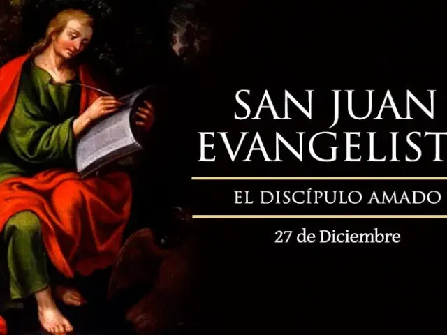 San Juan apostol y evangelista 27 diciembre