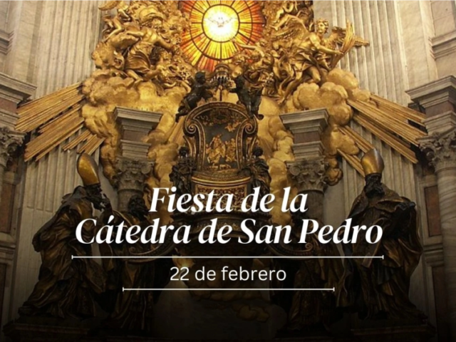 Catedra de San Pedro 22 de febrero